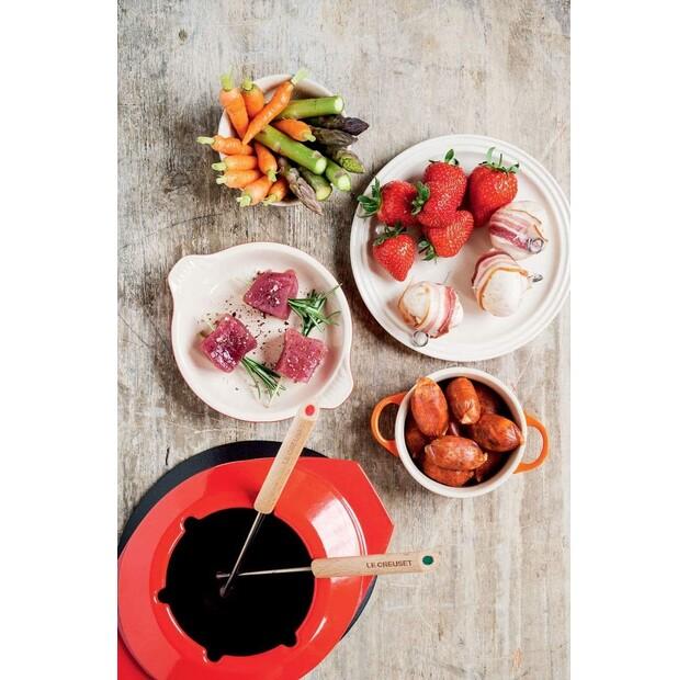 Fondue Le Creuset Cast Iron Fondue Set Cherry Red (60612000602460)