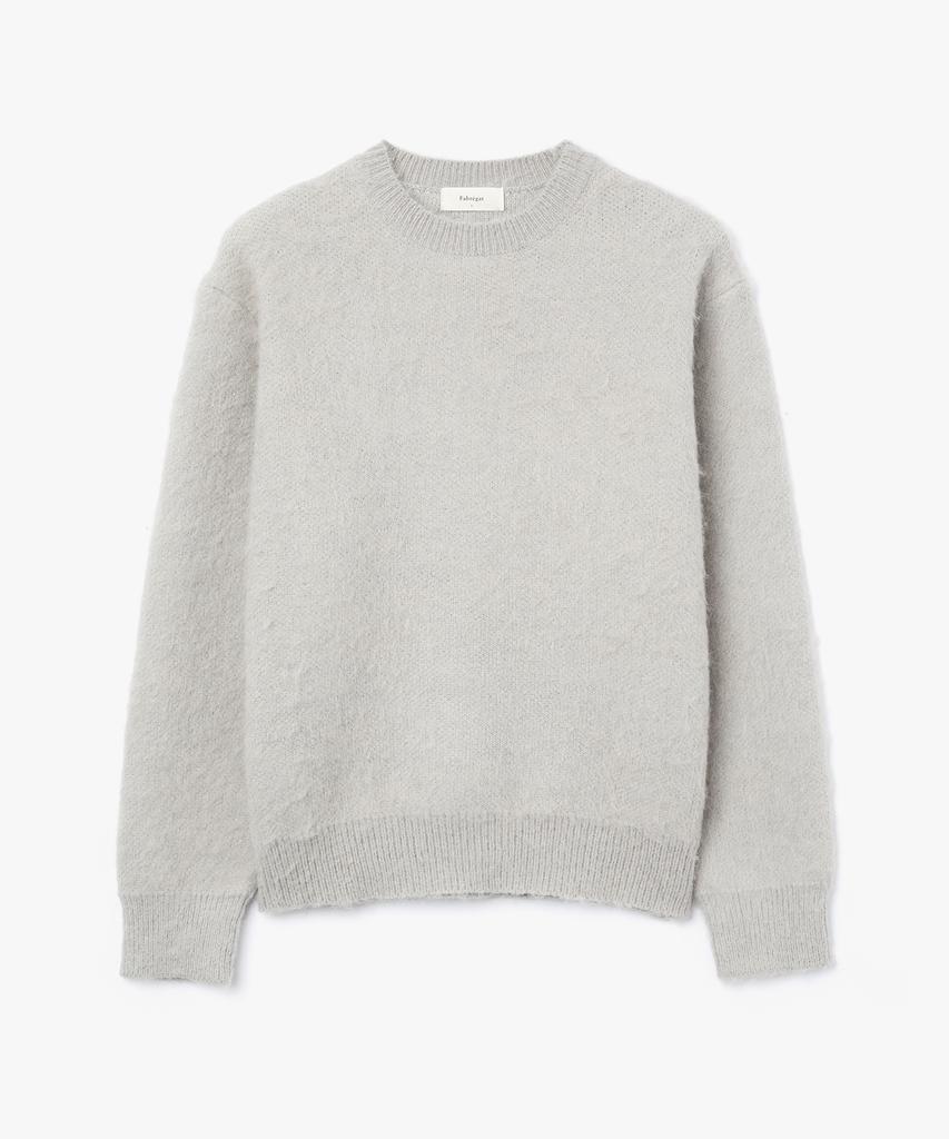 Pabeulega Oslo Mohair Knit (Smoky Gray)