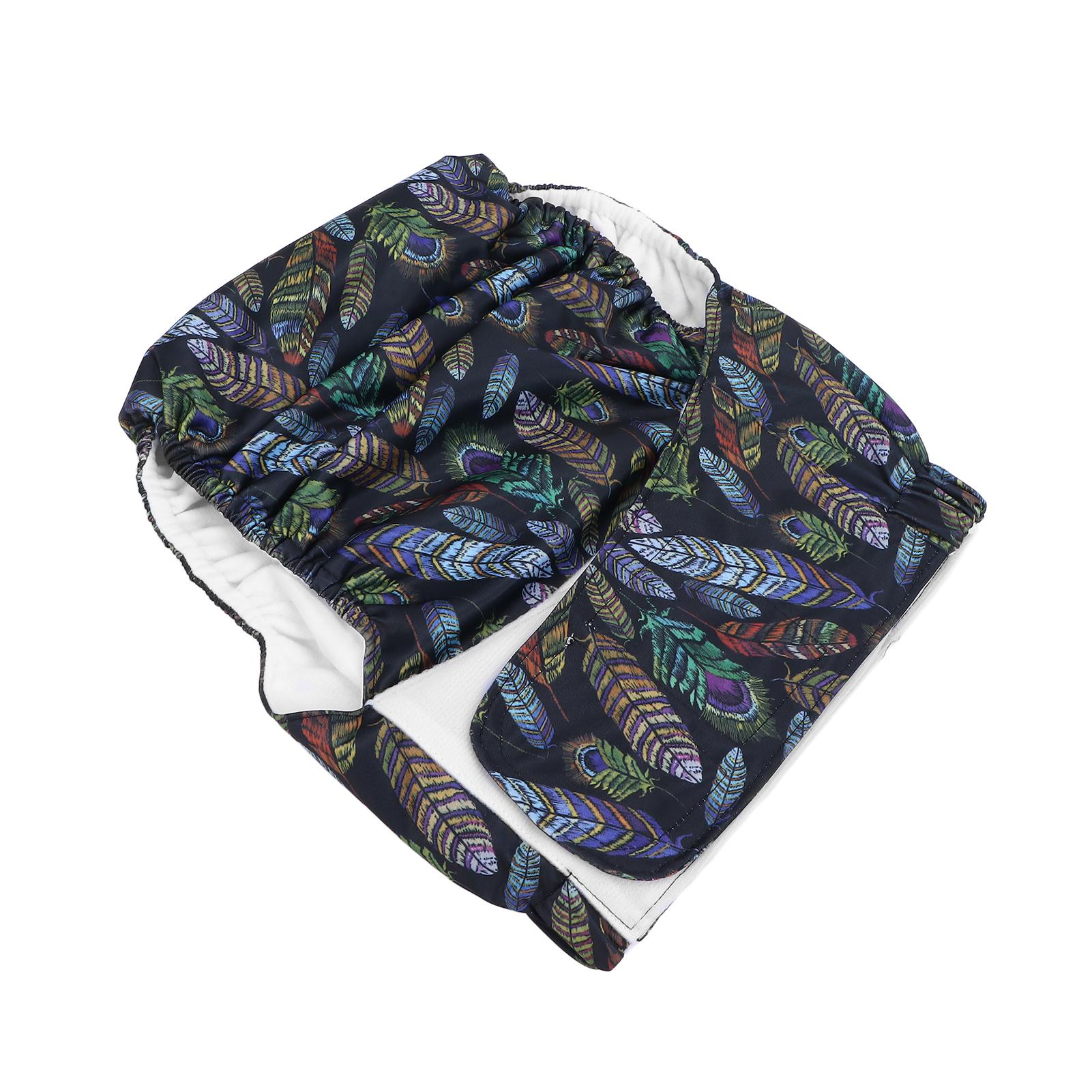 

Тканевые подгузники для взрослых, моющиеся, многоразовые тканевые подгузники для взрослых с крючком и петлей для пожилых людей, страдающих недержанием мочи