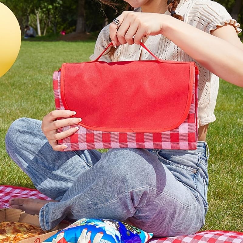 Extra Large Picnic Outdoor Blanket, Waterproof Foldable Picnic Mat for Beach, Camping – Color Sent Randomly Non-Food Direct Contact