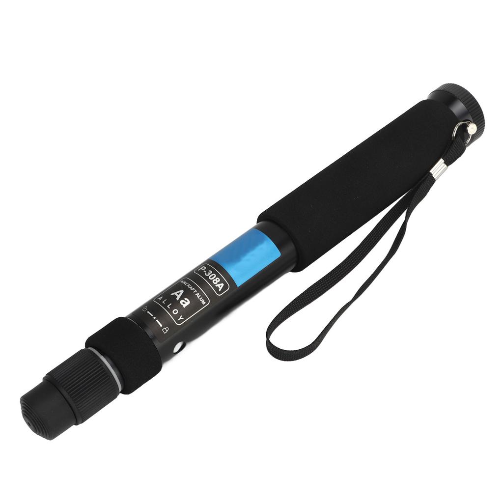 Retractable Monopod 8 Sections 11 to 63in Portable Aluminum Alloy Monopod with Sponge Sheath for Camera DSLR