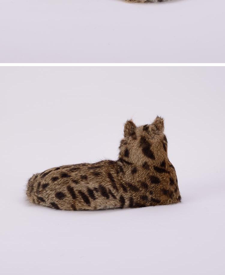 Simulated Kitten Plush Toy & Home Decor Figurine – Perfect Handmade Birthday Gift