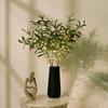 Ramos de Oliveira Artificiais Iluminados Para Vasos, Hastes Decorativas de Folhagem Para Centros de Mesa, Arranjos Florais de Casamento, Decoração de Casa Interior