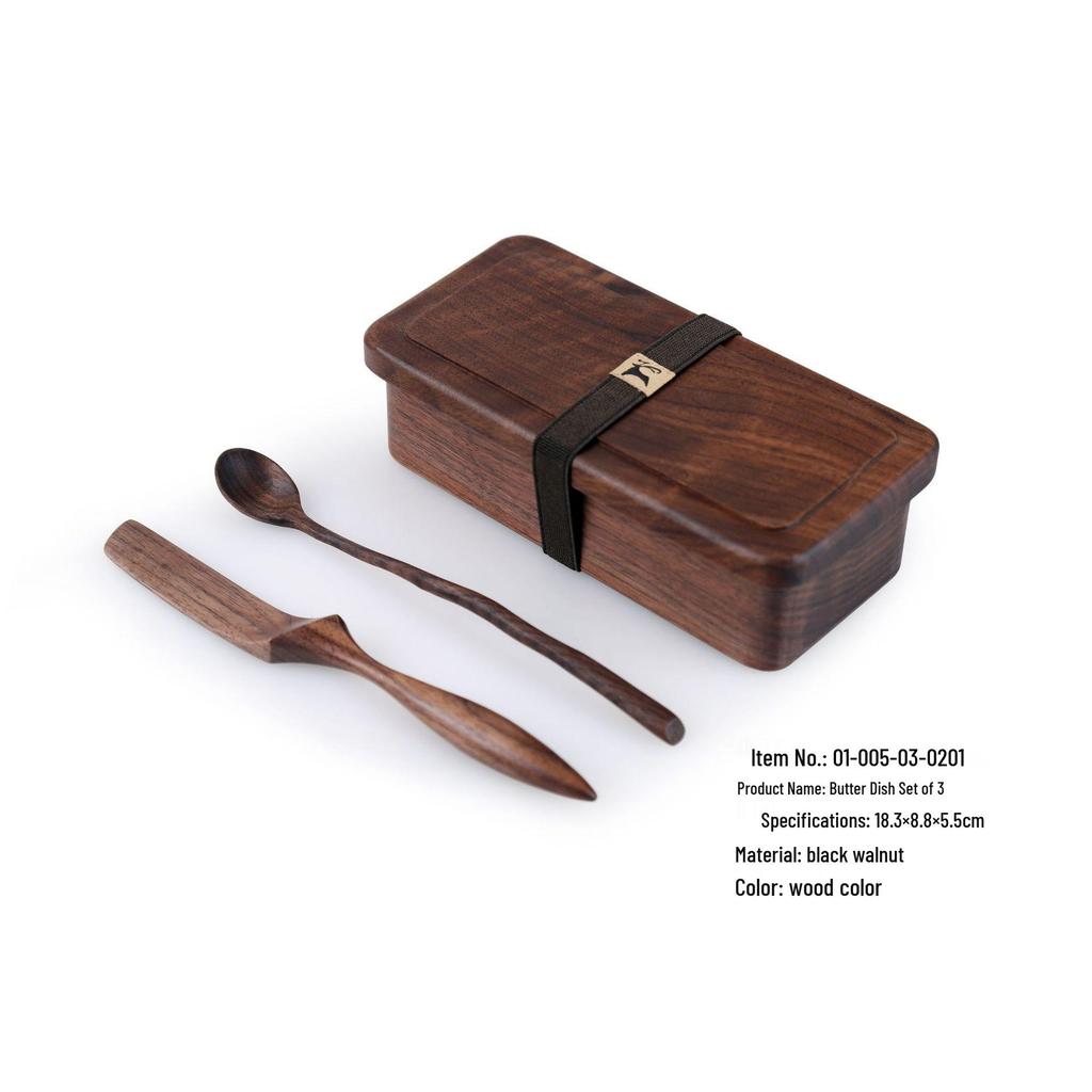 YFJY Japanese-Style Multi-Layer Wooden Bento Box for Students and Outdoor Picnics