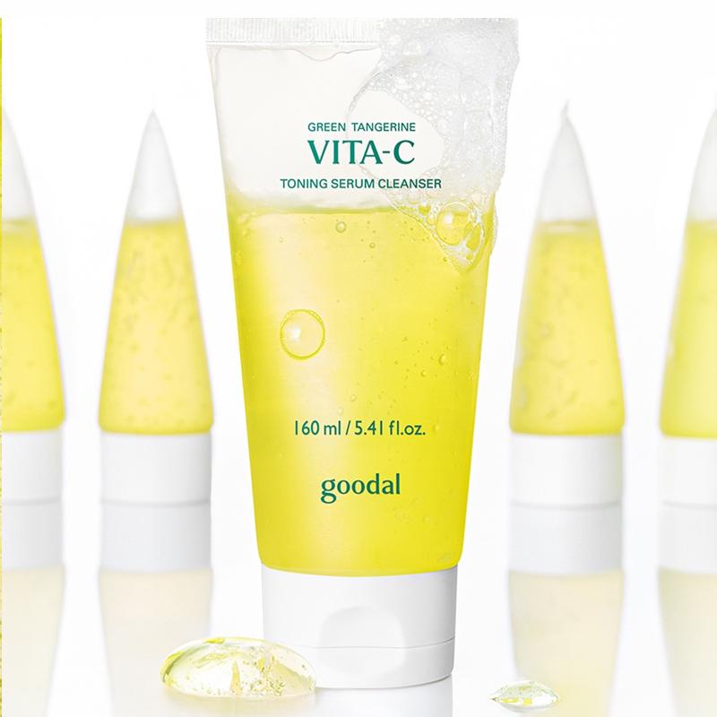 Goodal Green Tangerine Vita C Toning Serum Cleanser 160ml