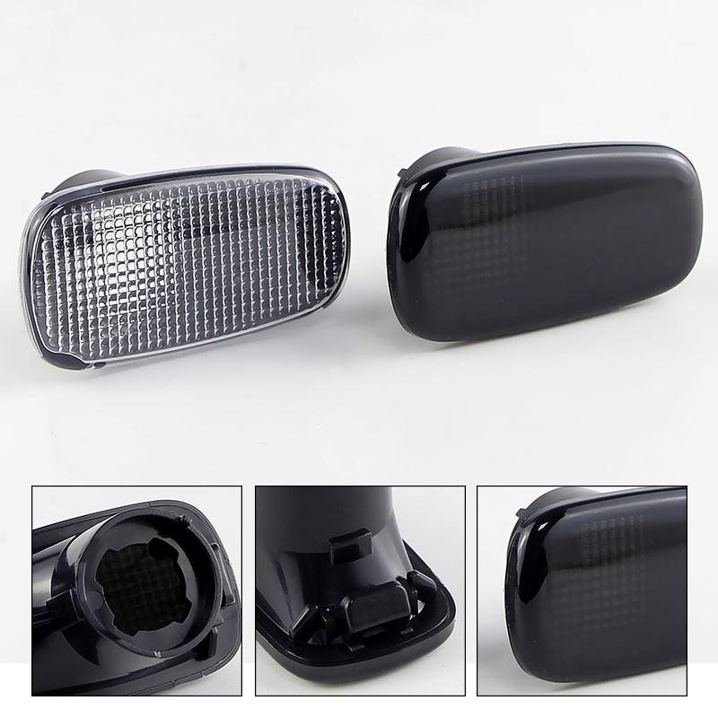 2Pcs Side Marker Light Housing Cover 8173043010 For Toyota Prius Kluger Wish Land Cruiser 200 Prado 120 RAV4 Altezza Lexus IS300