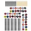 14G Safety Darts Set with 12Pcs Darts Shaft42Pcs Flights100Pcs Tips Training Tool