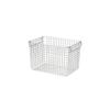 MUJI Drahtkorb aus Edelstahl 5, ca.. B37 x T26 x H24cm, 44831502 (Basketball)