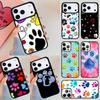 Cartoon Cute Dog Paws Phone Case For Apple iPhone 17 Air 16E 15 14 Plus 13 12 11 Pro Max Mini Funda Cover