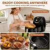 200pcs Round Disposable Paper Liner Non-Stick Surface Baking Paper Liner  Microwave Air Fryer