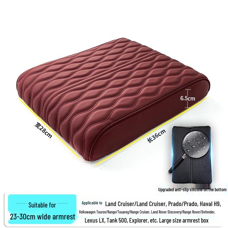 Memory Foam Armrest Riser Pad for Tank 300/500 - Wide, Thick Car Center Pillow