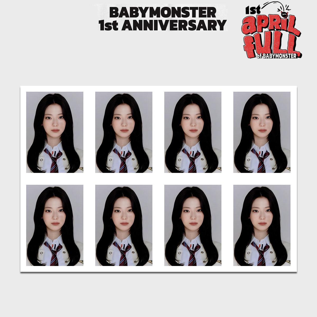 BABYMONSTER 1st Anniversary ID Photo Treasure Merchandise