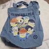 [USED] BTS Minion Collaboration Denim Tote Bag