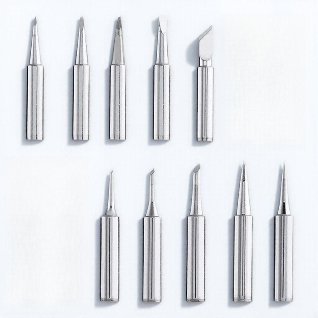 STONEGO Soldering Iron Tips Set 5/10 Pcs DIY Electric Soldering Iron Replacement Tip Repair Tool Accessories