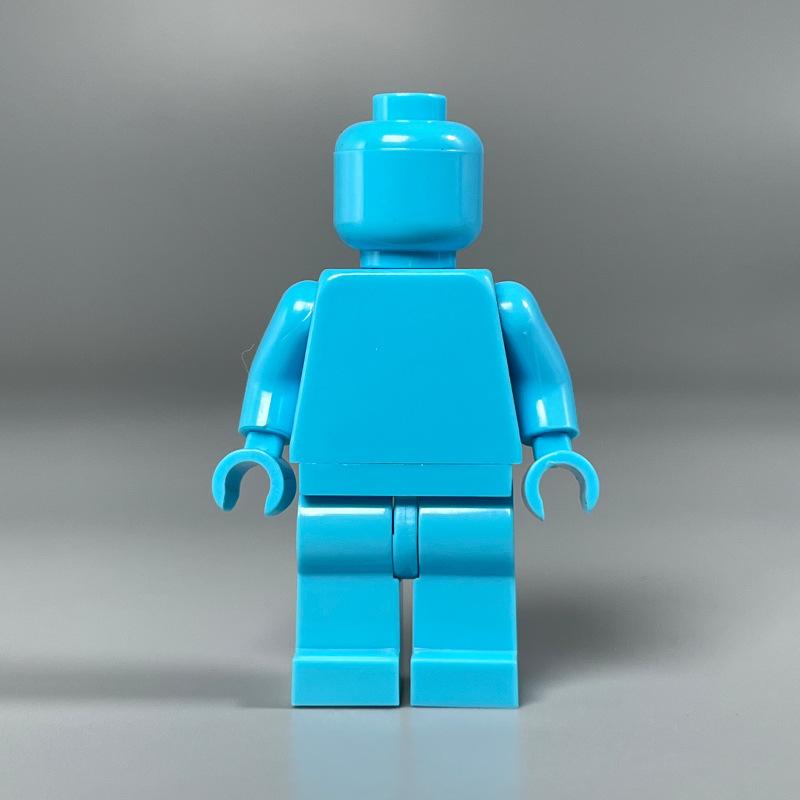 DIY Transparent Minifigure Building Blocks - Plain & Multi-color Paintable