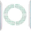 10Pcs Hydrocolloid Adhesive Seal Extender Strip Ostomy Barrier Strip Colostomy Bags Curved Ileostomy Tape For Stoma Urostomy Bag