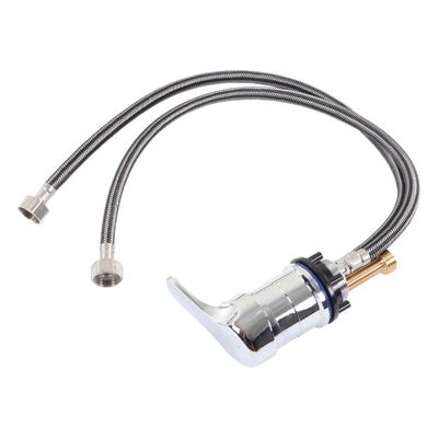 60cm Shampoo Bed Faucet Hair Salon Accessories Zinc Alloy Shampoo Bed Chair Valve for Barber Shop