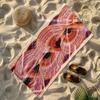 Eye Vortex Print Beach Towel Patterned Sunscreen And Windproof Suitable For Swimming Pool Camping Travel
