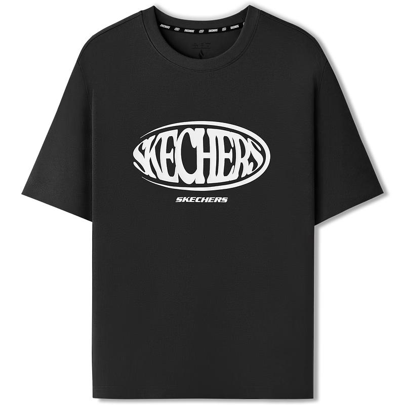 Skechers Unisex Knit Short-Sleeve T-Shirt M