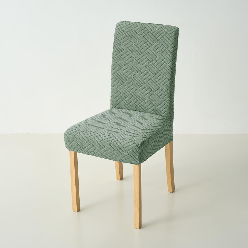 Thick Elastic Dining Chair Cover Dustproof Slipcover For Kitchen Hotel Wedding Banquet