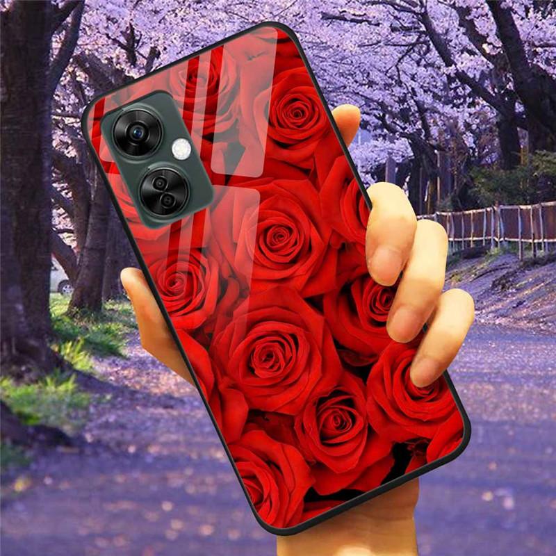 For OnePlus Nord CE 3 Lite 5G Case Tempered Glass Hard Cover Soft Bumper for One Plus Nord CE3 Lite N30 Phone Shell Capa CE3Lite