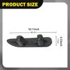 2Pcs Snow Skis Skiing Attachment, Easy To Install Stable Ski Plate for S