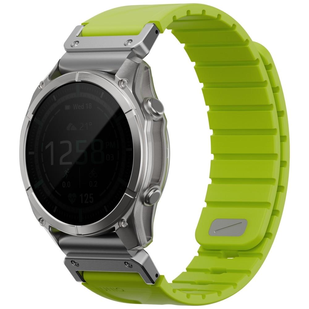 UNIQ Fluo X Smart-Fit Strap for Garmin 26mm Lime