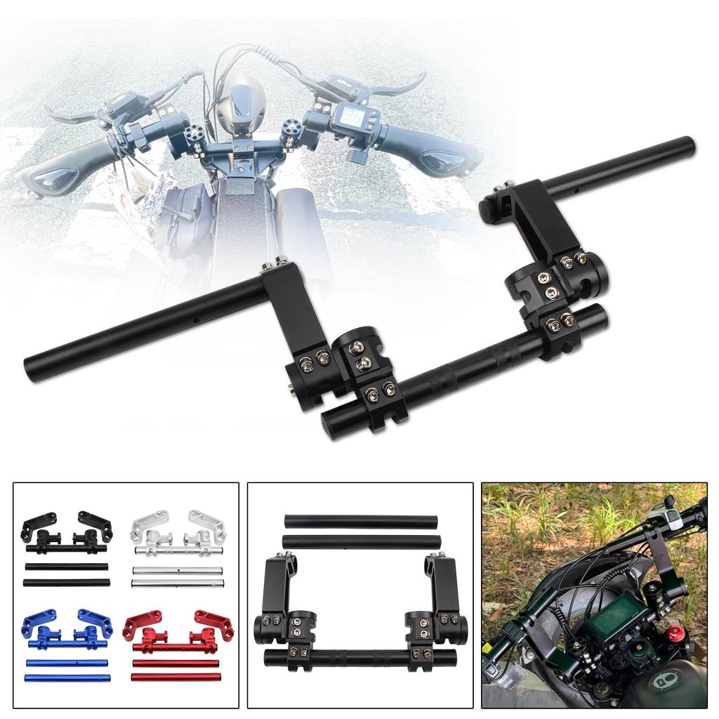 Universal Motorcycle 7/8" 22mm Handlebar Removable Adjustable Steering Handle Bar Pit Dirt Bike Motocross Scooter Accessories