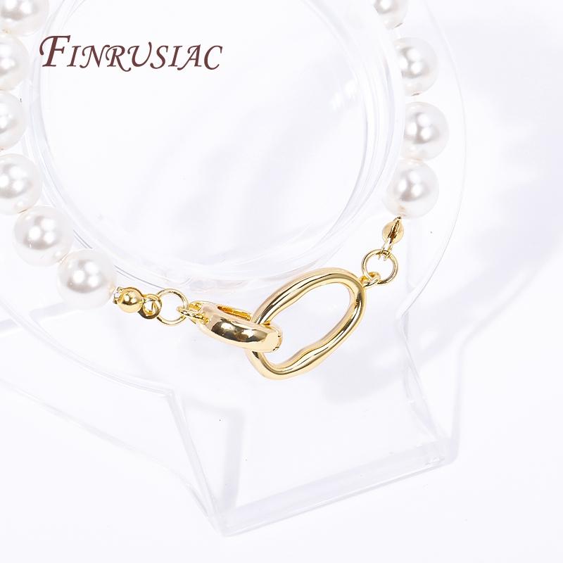 18K Gold Plated Brass Round Connector Clasps For Necklaces Bracelet Jewelry Making Supplies DIY Findings Accessories
