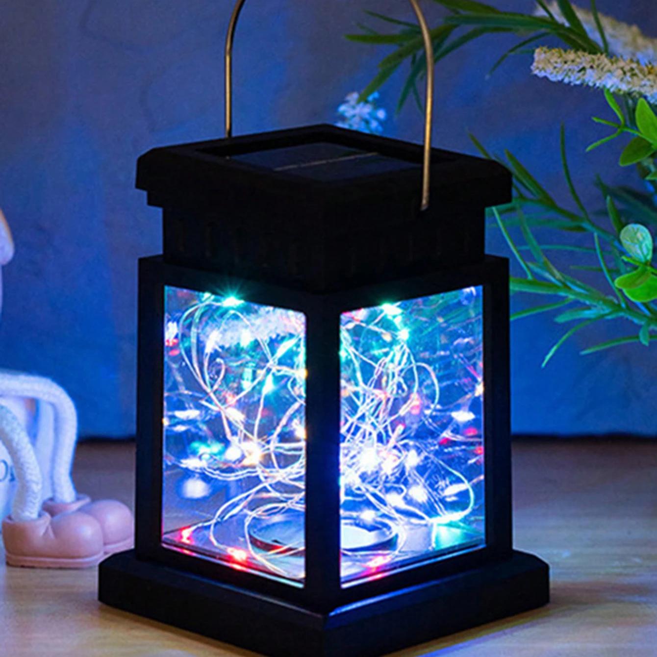 

Современный дизайн, солнечные фонари, фонарь, лампа с 30 светодиодными цветами, солнечные гирлянды, портативный водонепроницаемый уличный декоративный светильник