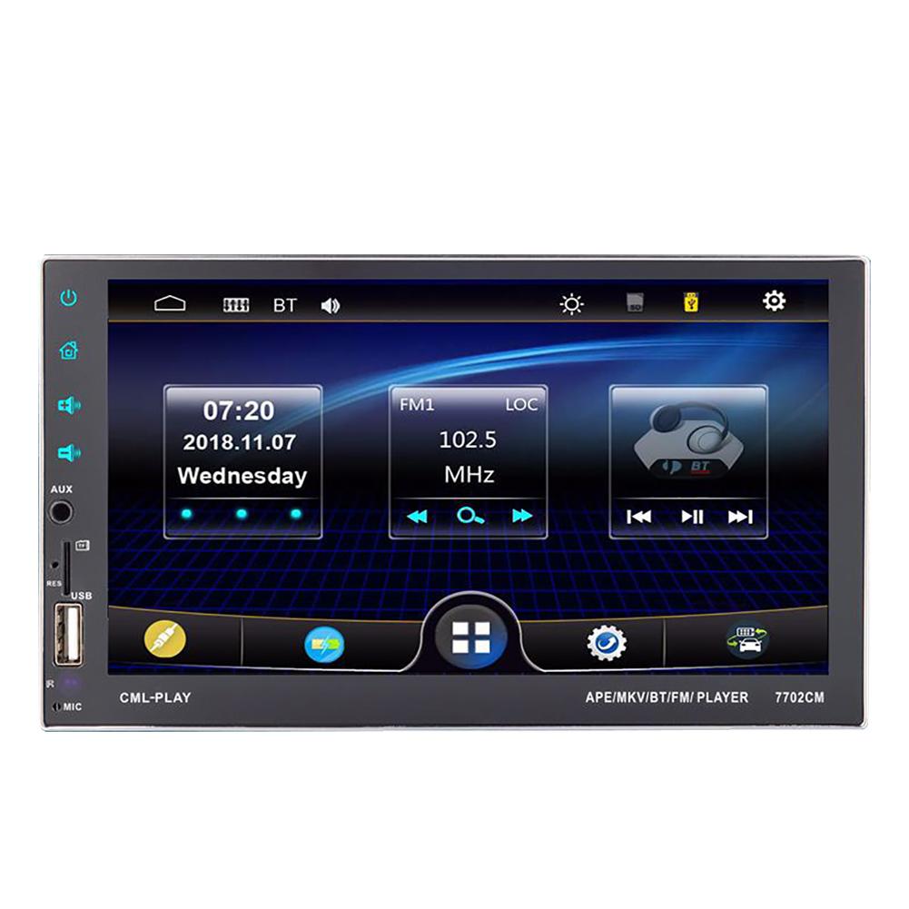 Car Multimedia Player Auto-radio  7" Touch Screen Video MP5 Player Auto Radio Backup Camera