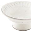 Tatara Kohiki Sogime Footed Ceramic Dessert Bowl Japanese Small Bowl 12.5cm Made in Japan 10320