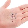 1 Beutel Schotterfüllung Schöne Verschleißfeste Farbige Glasur Mini-Chips Dekorative Steine für Zuhause