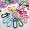 10pack Personality Car Keychains Car Key Rings Holder Small Key Buckles for Organizing Home and Travel Essential