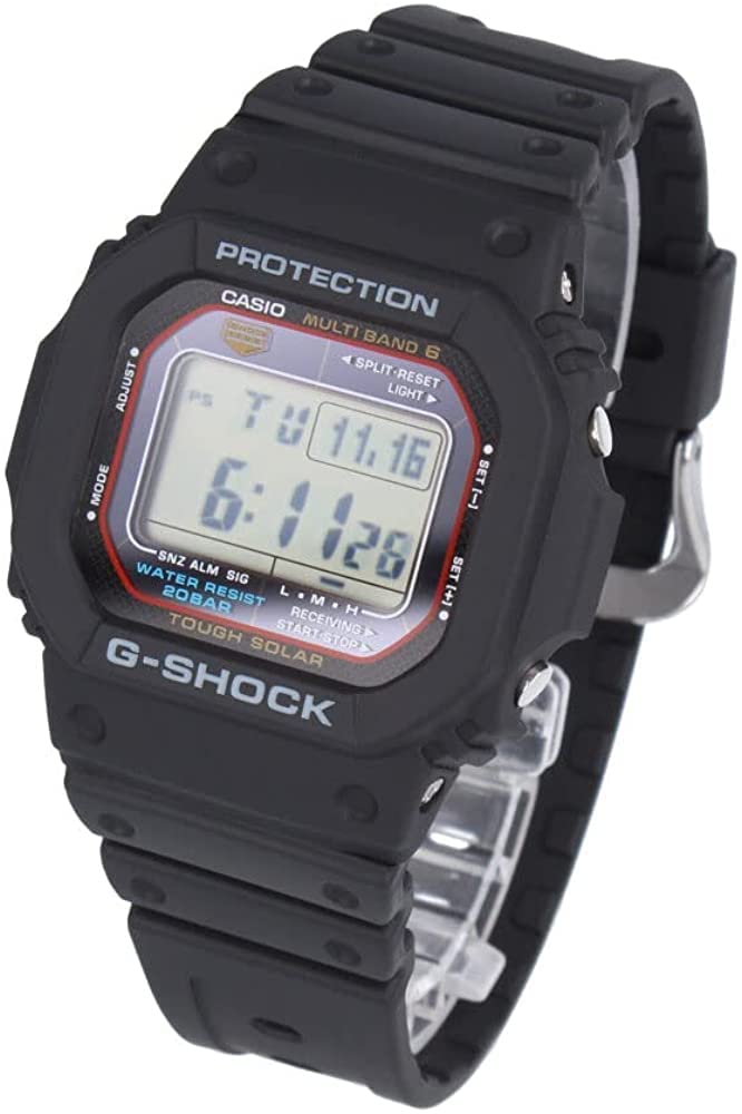 Casio G-Shock 5600 SERIES Men's Waterproof Radio Solar Digital Black gw-m5610u-1 gw-m5610-1 Continuation Product Number [Parallel Import]