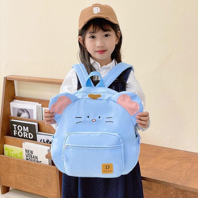 Charming And Fun Cat Themed Backpack For Boys And Girls Stylish School Bag In Blue Pink Yellow