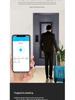 Smart WiFi Graffiti Lock: Electronic Deadbolt for Wooden Doors with Fingerprint, Key Card, and Password Access