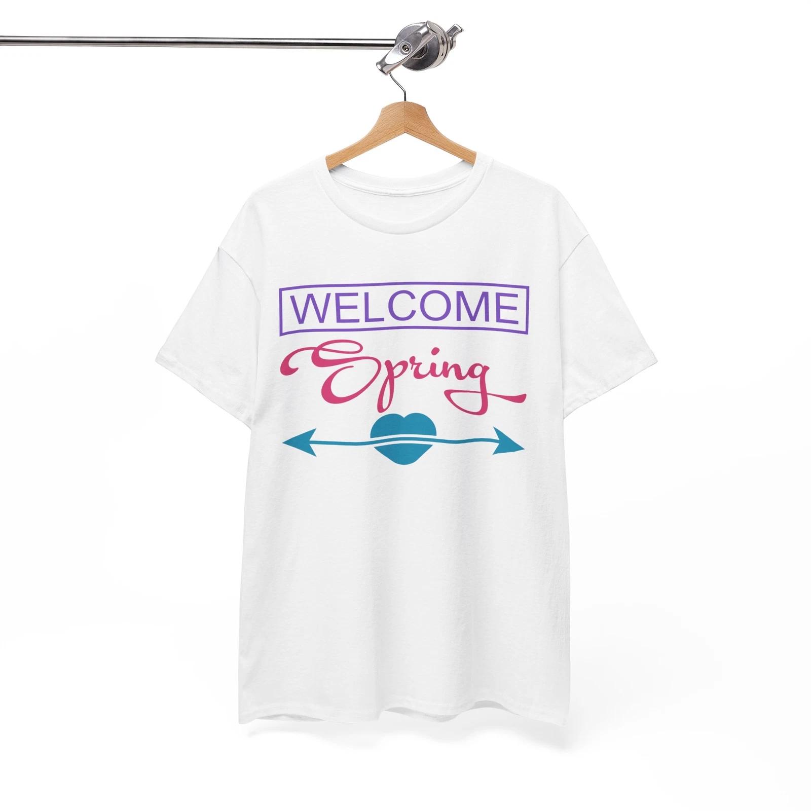 Spring Landscape T-Shirt | Nature Beauty & Vibrant Colors Tee | S