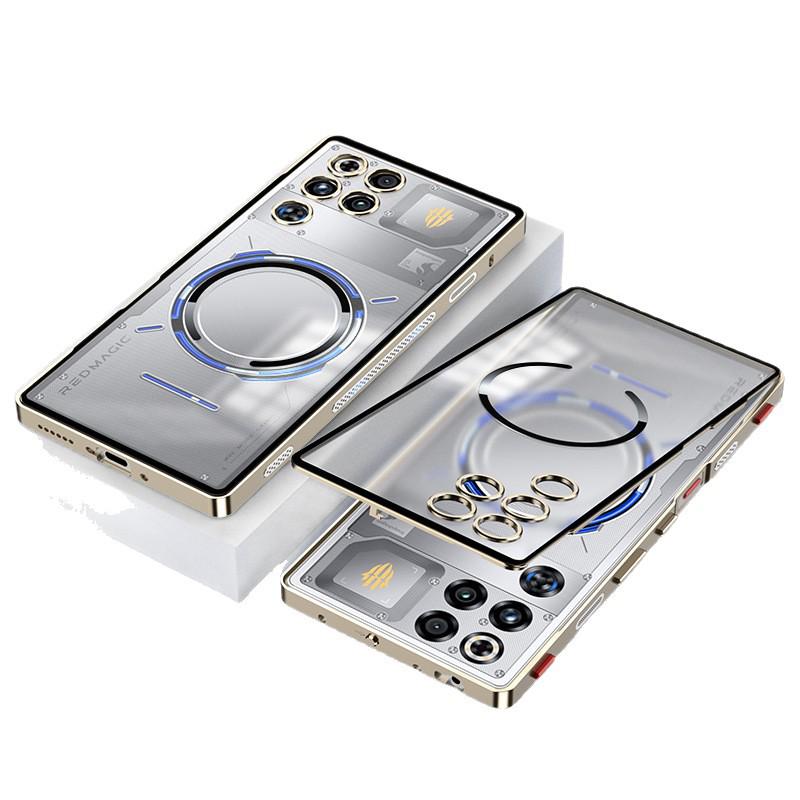 Red Magic 11Pro Zero-Touch Magnetic Snap-On Case: Cross-Border Compatible, 11Air Metal Absorption Protective Cover