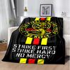 Cobra Kai Flannel Blanket Soft Warm All-Season Throw, Design for Camping, Car Travel, Hiking Sofa, Bed, Office Perfect Gift for Parties