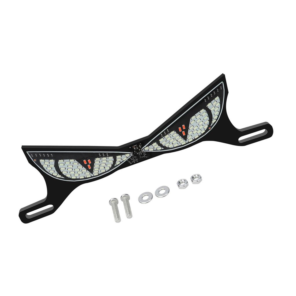 Motorcycle High Efficiency Acrylic LED License Plate Screw Lights Optimized For Maximumly Brightness And Heat Resistance