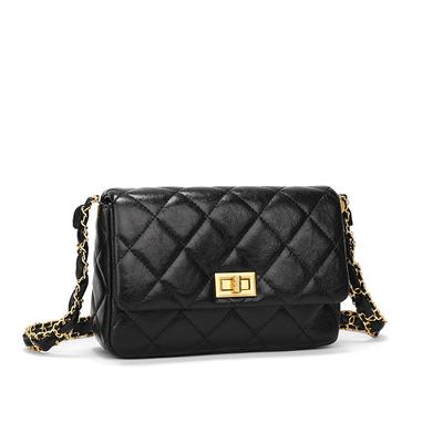 2025 Summer New Classic Diamond Pattern Chain Bag, Niche Design with a High-End Feel, Small-style Shoulder and Crossbody Square Bag
