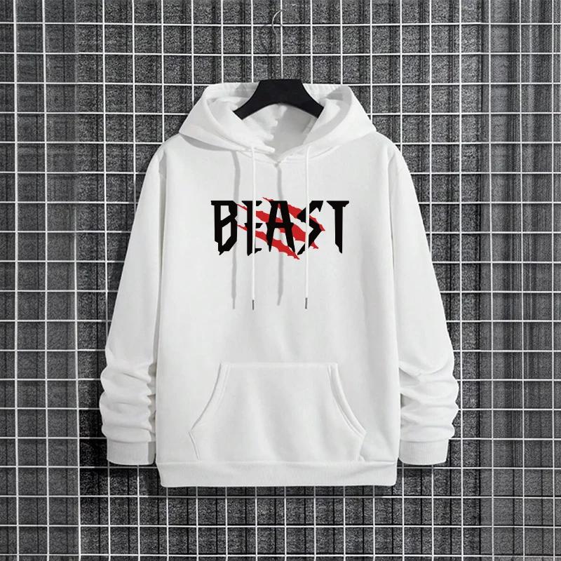 New Arrival 2025 Men's Hoodie Fashion Sporty Hooded Sweatshirt Casual Comfort Pullover Hoody Top Male Winter Warm Essentials