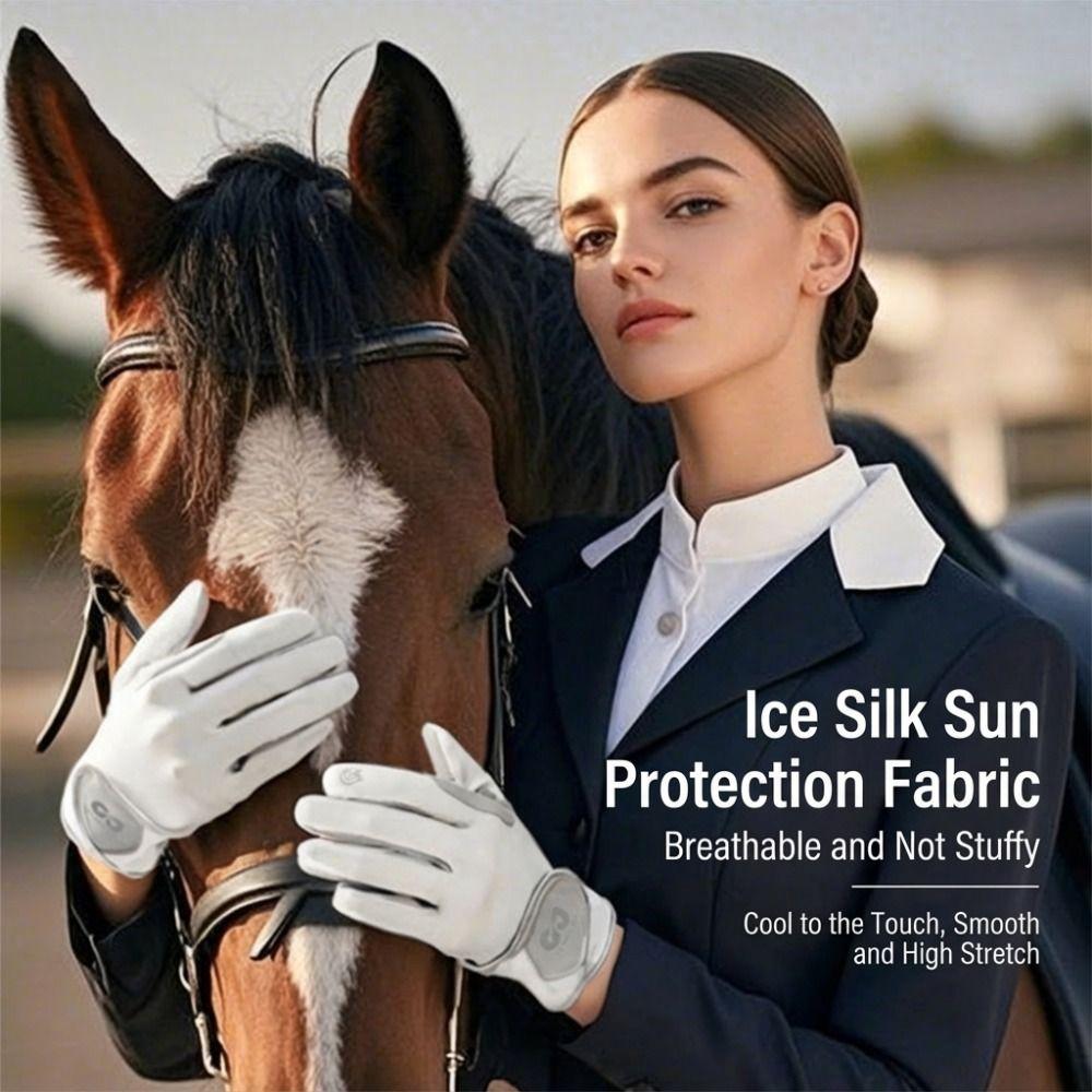 Non-Slip Riding Gloves Lightweight Horse Riding Gloves New Horseback Gloves