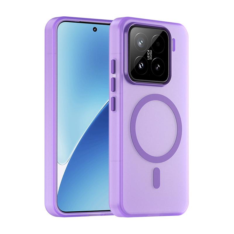 Applicable To Xiaomi Mi 11 Mobile Phone Case Xiaomi11pro Magnetic Suction Case Anti-drop Matte Skin Feeling Wireless All-inclusive Anti-drop