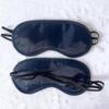 Seidige Schlafmaske Zero Druck Lichtblockierend Elastisches Band Mehrfarbig für Reisen Camping Outdoor Ruhe