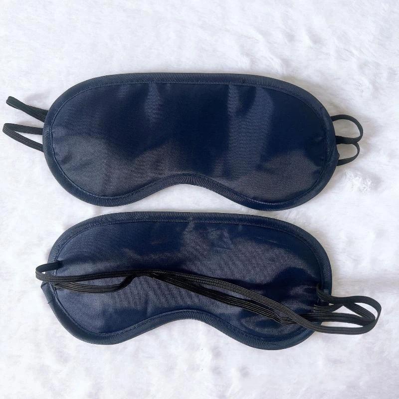 Seidige Schlafmaske Zero Druck Lichtblockierend Elastisches Band Mehrfarbig für Reisen Camping Outdoor Ruhe