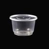 Yinmai Disposable Transparent Round Plastic Food Containers with Lids