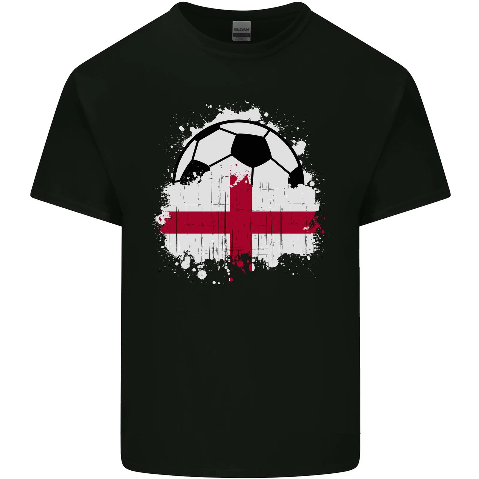 England Football Flag Kids T-Shirt Childrens L