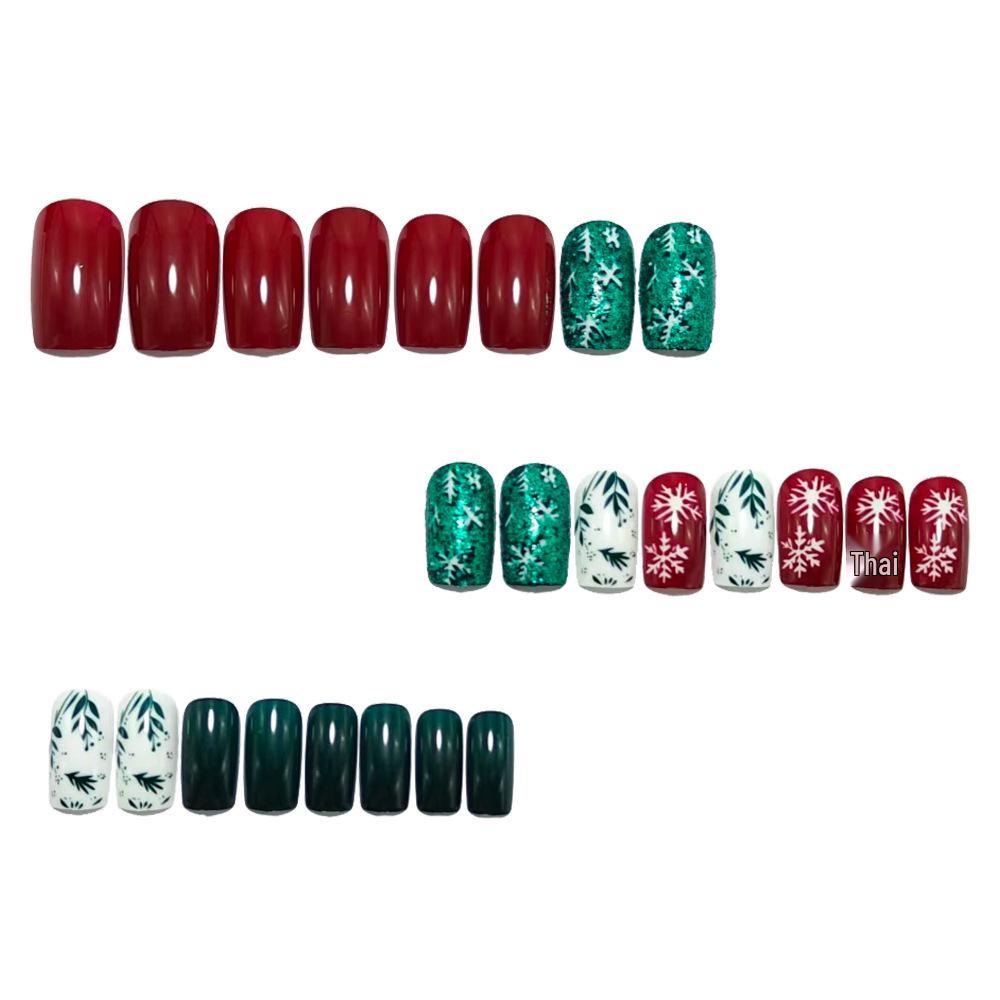 Winter Snowflake Nail Art Stickers – Festive and Wearable